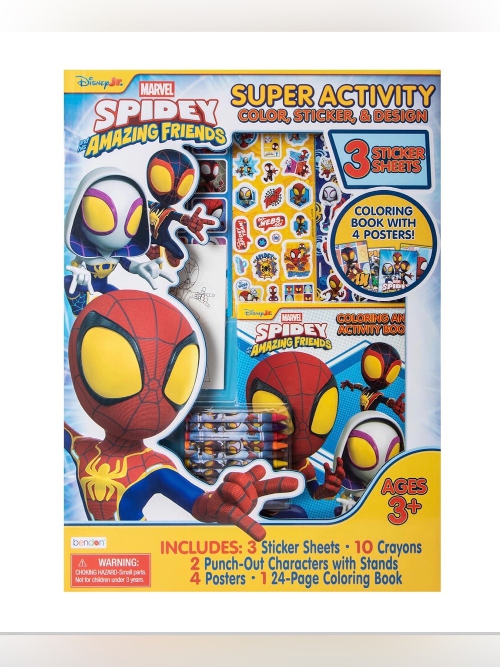 Marvel Spidey Amazing Friends Super Activity Set Brand New